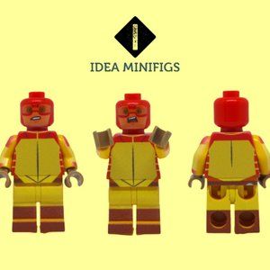 Invincible Rex Splode Custom UV Print Design on Lego Minifigure